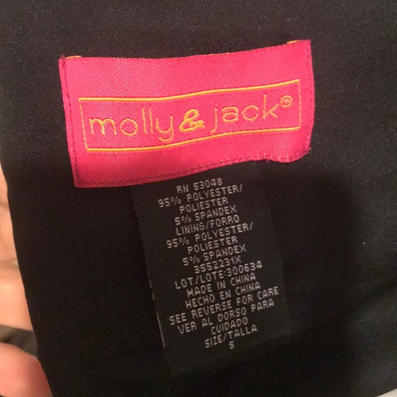 Embellished Black Halter Top with Open Back - Picture 8 of 8